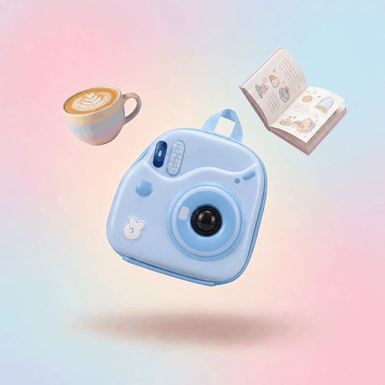 Retro Camera 3D Hardshell Bag !
