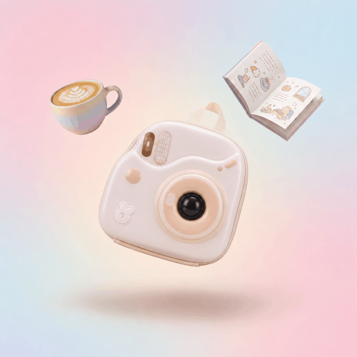 Retro Camera 3D Hardshell Bag !