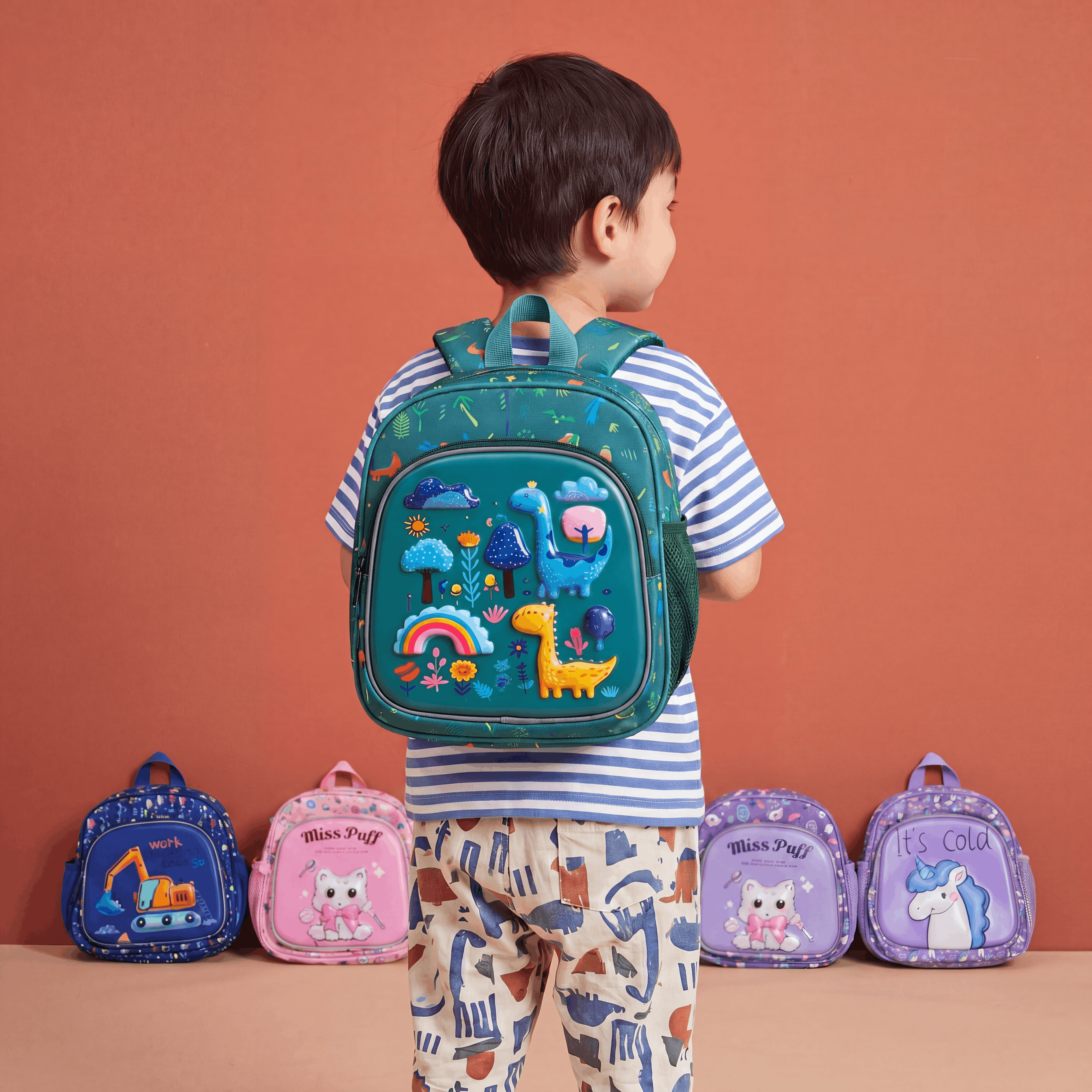 3D Hardshell Kids Backpack!