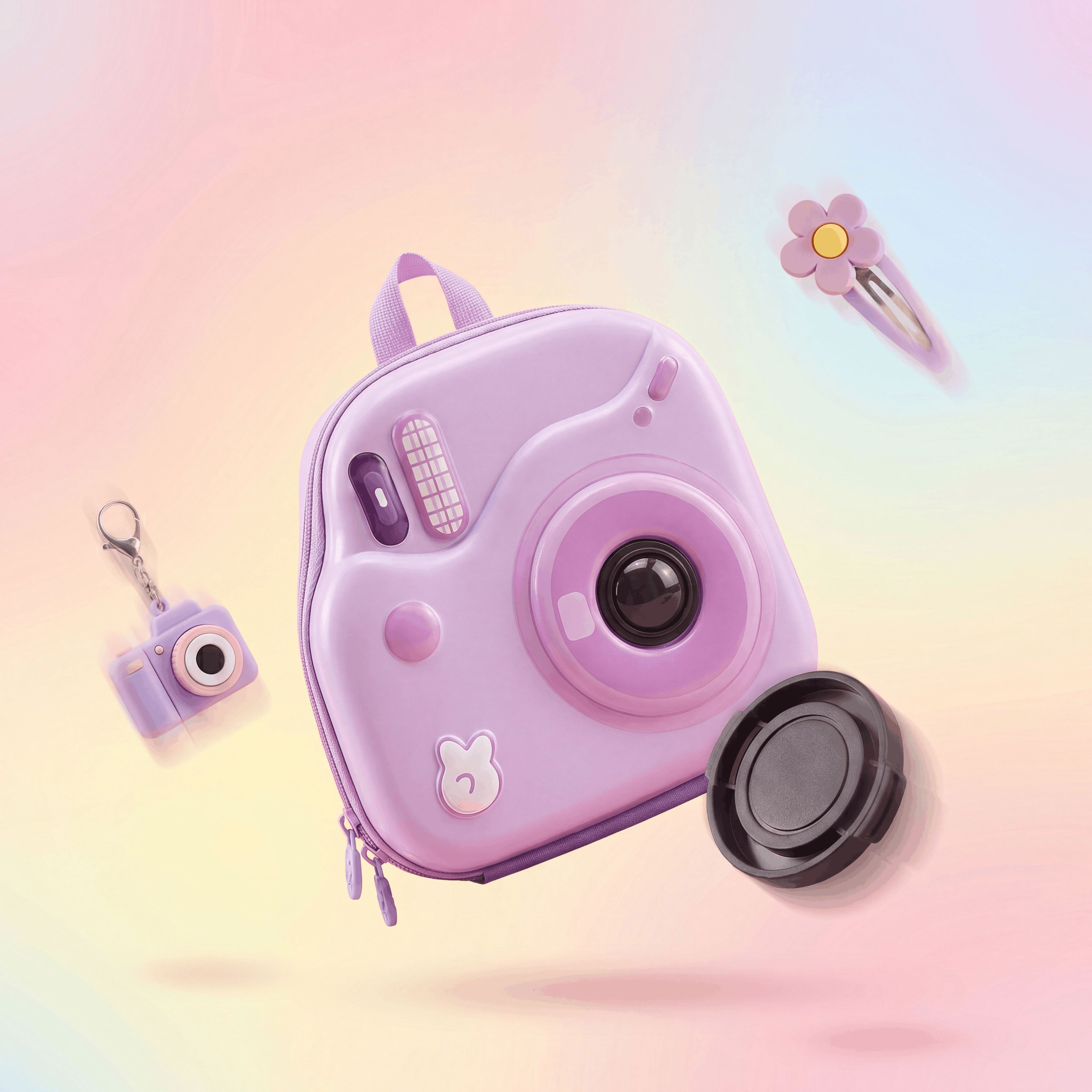 Retro Camera 3D Hardshell Bag !