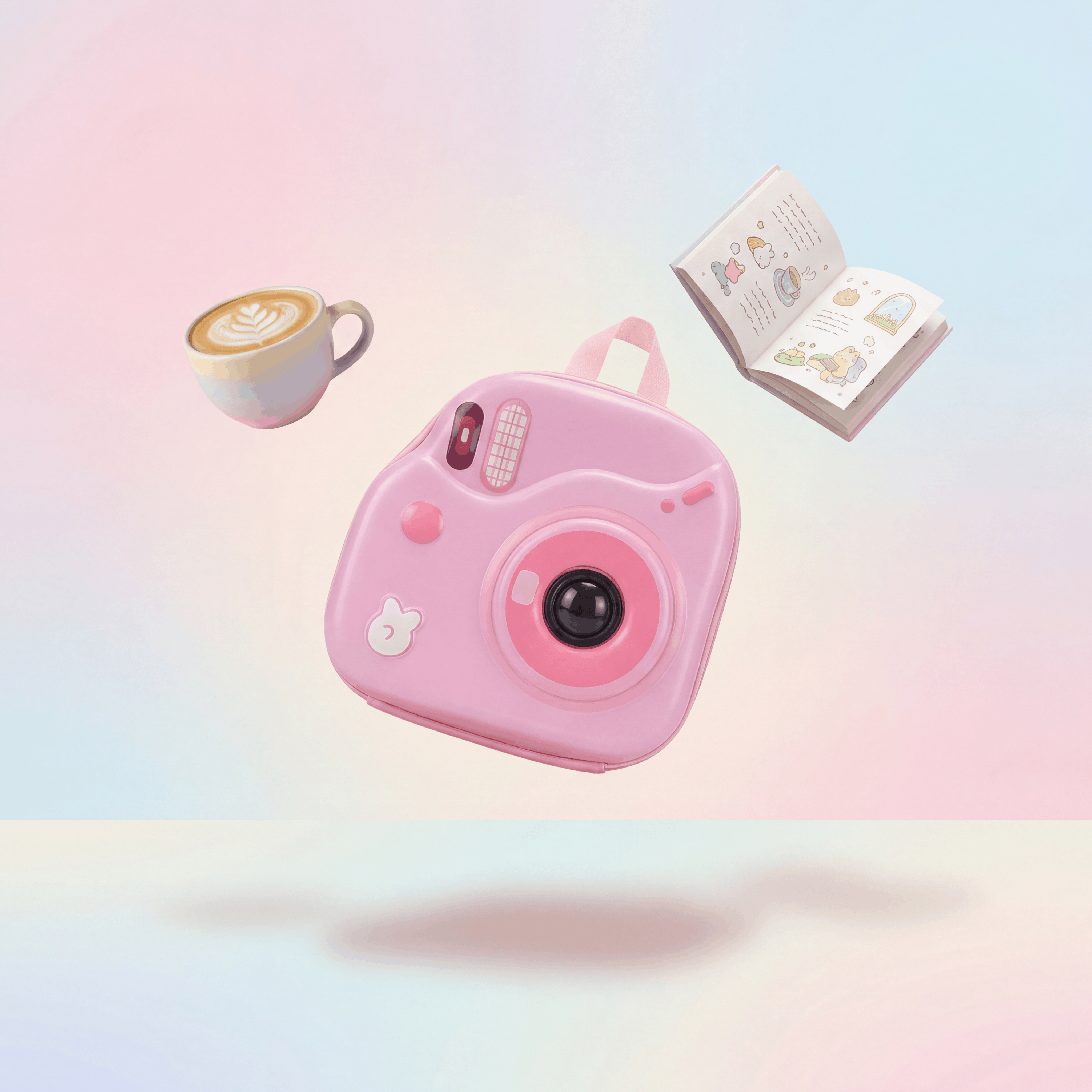 Retro Camera 3D Hardshell Bag !