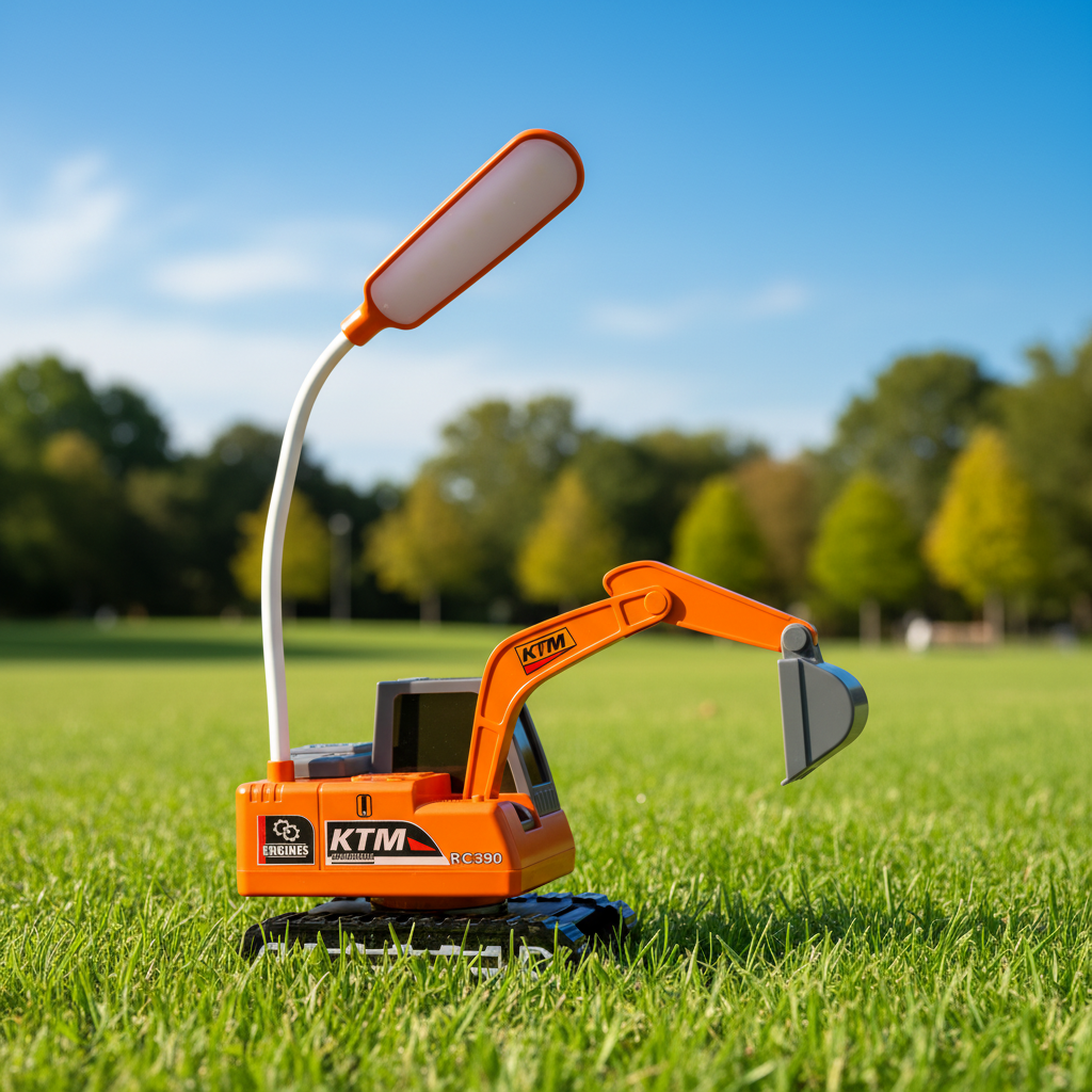 Excavator Study LED Lamp