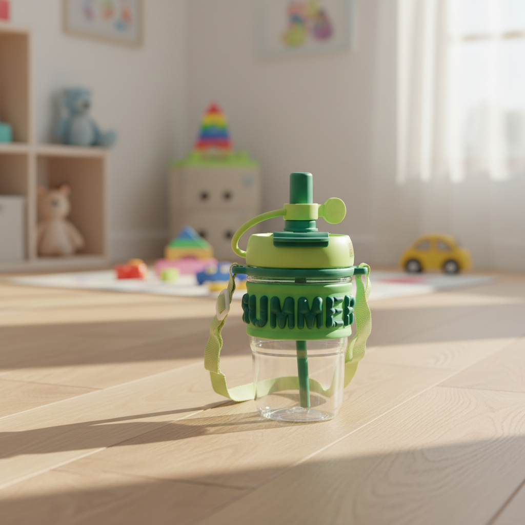 Summer Sip Straw Bottle