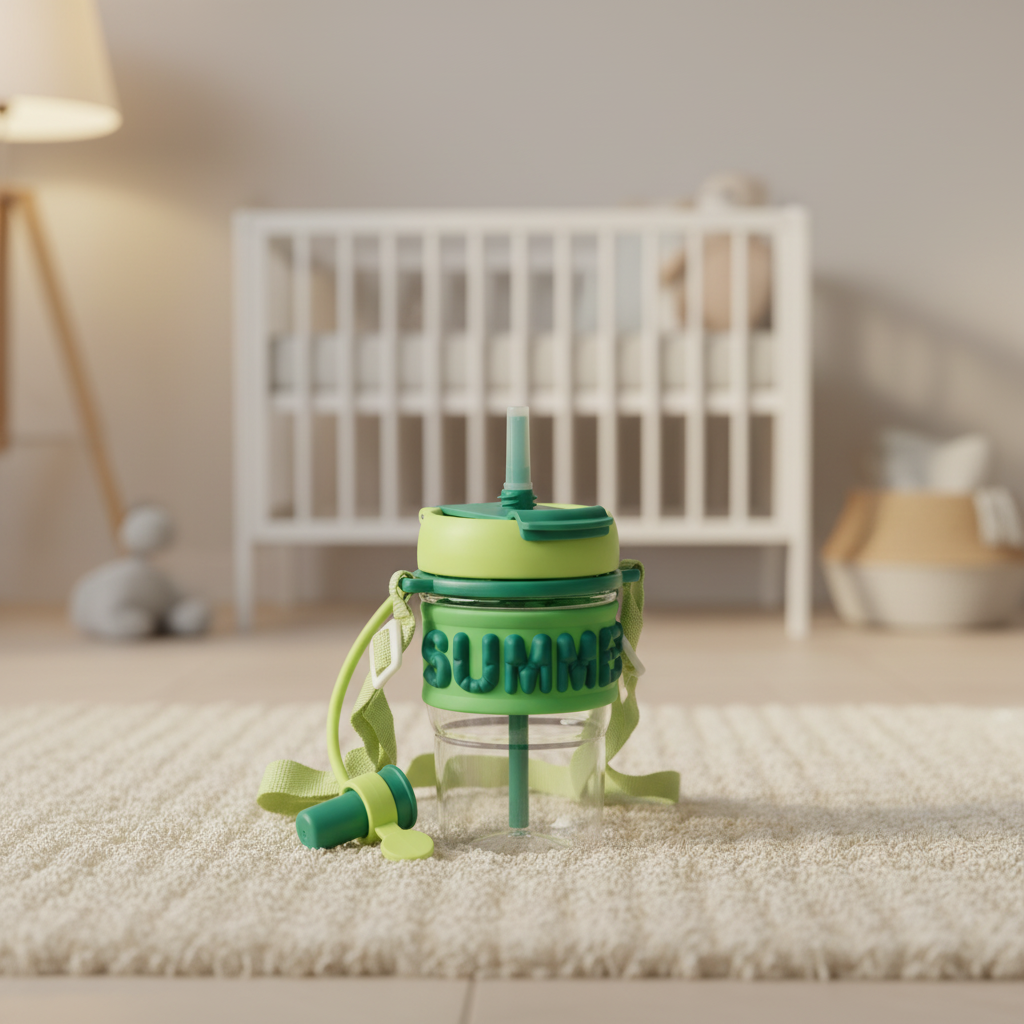 Summer Sip Straw Bottle