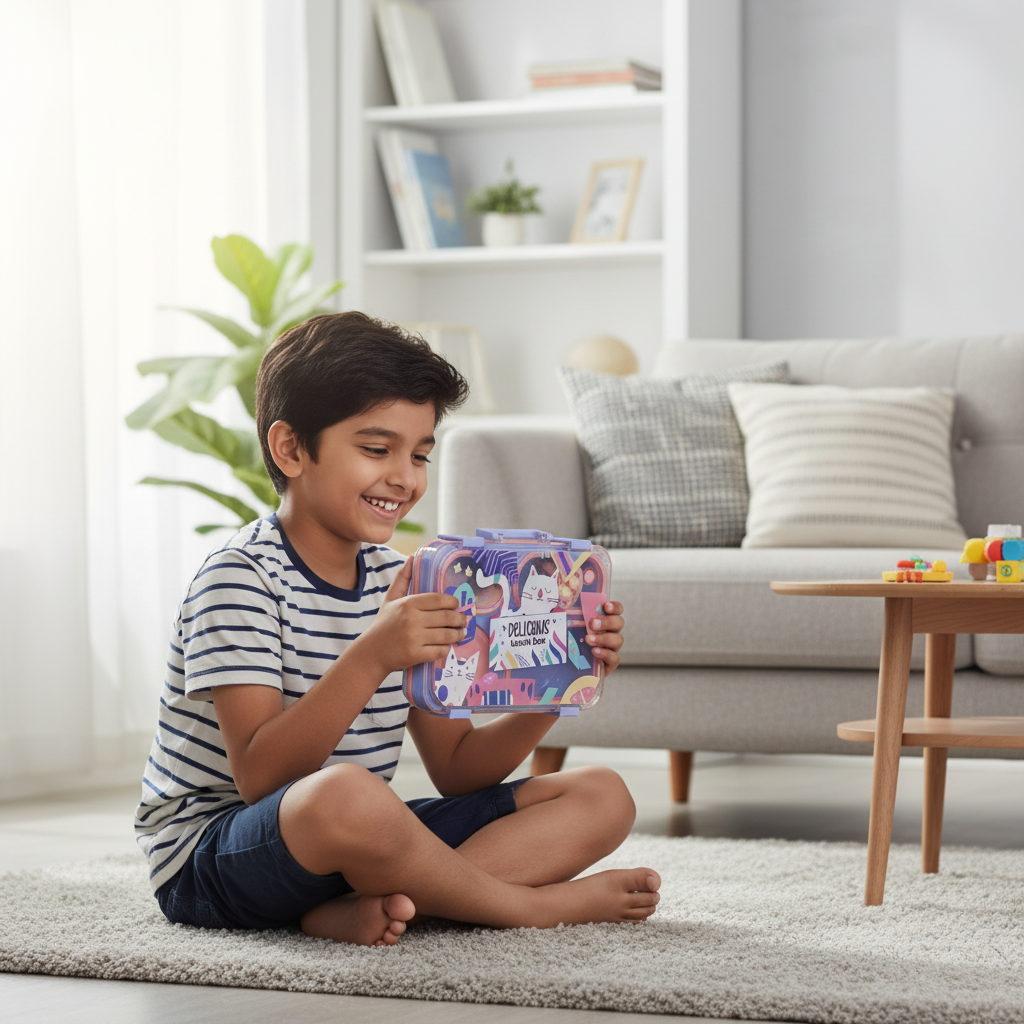 Forest Kitty Lunch Suitcase