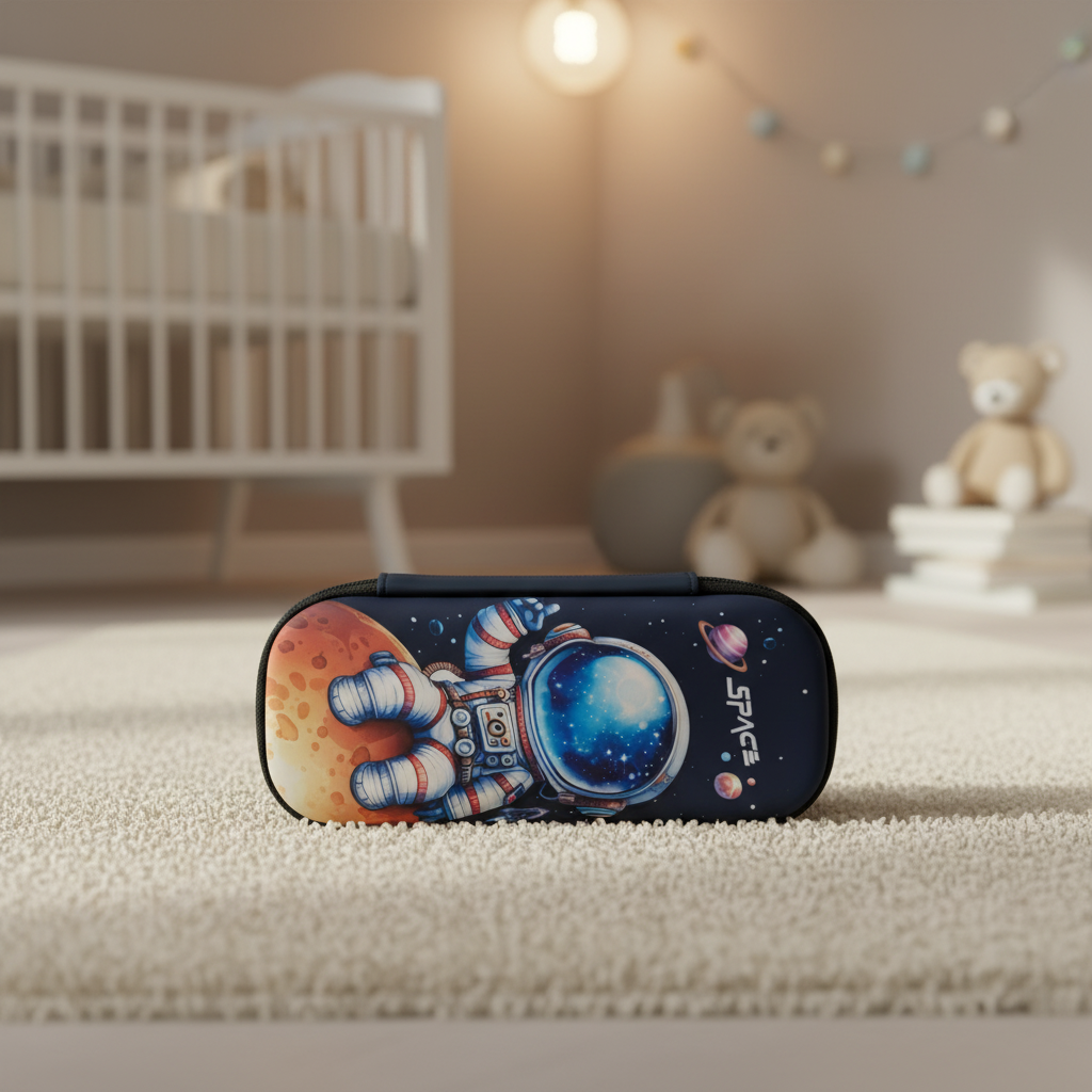 Galaxy Astronaut Zipper Pencil Pouch