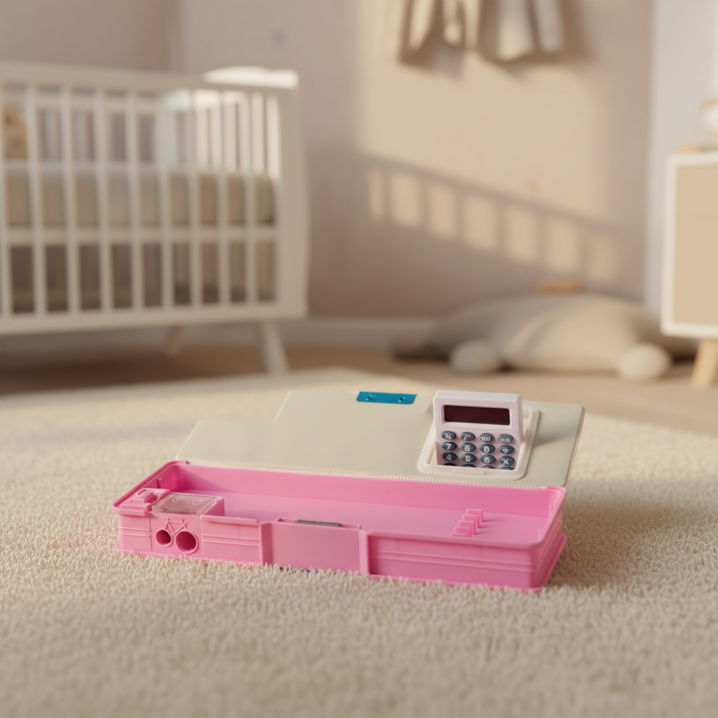 Love Friends Penguin Utility Pencil Box