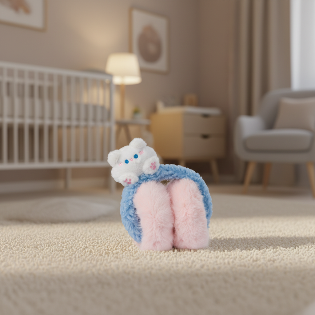 Bear-Themed Winter Earmuffs