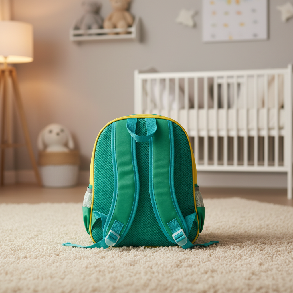 Green Candy Bear Toddler Backpack