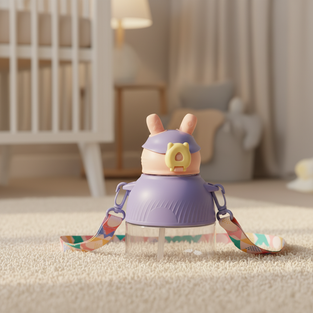 Playful Hoodie Bunny Bottle