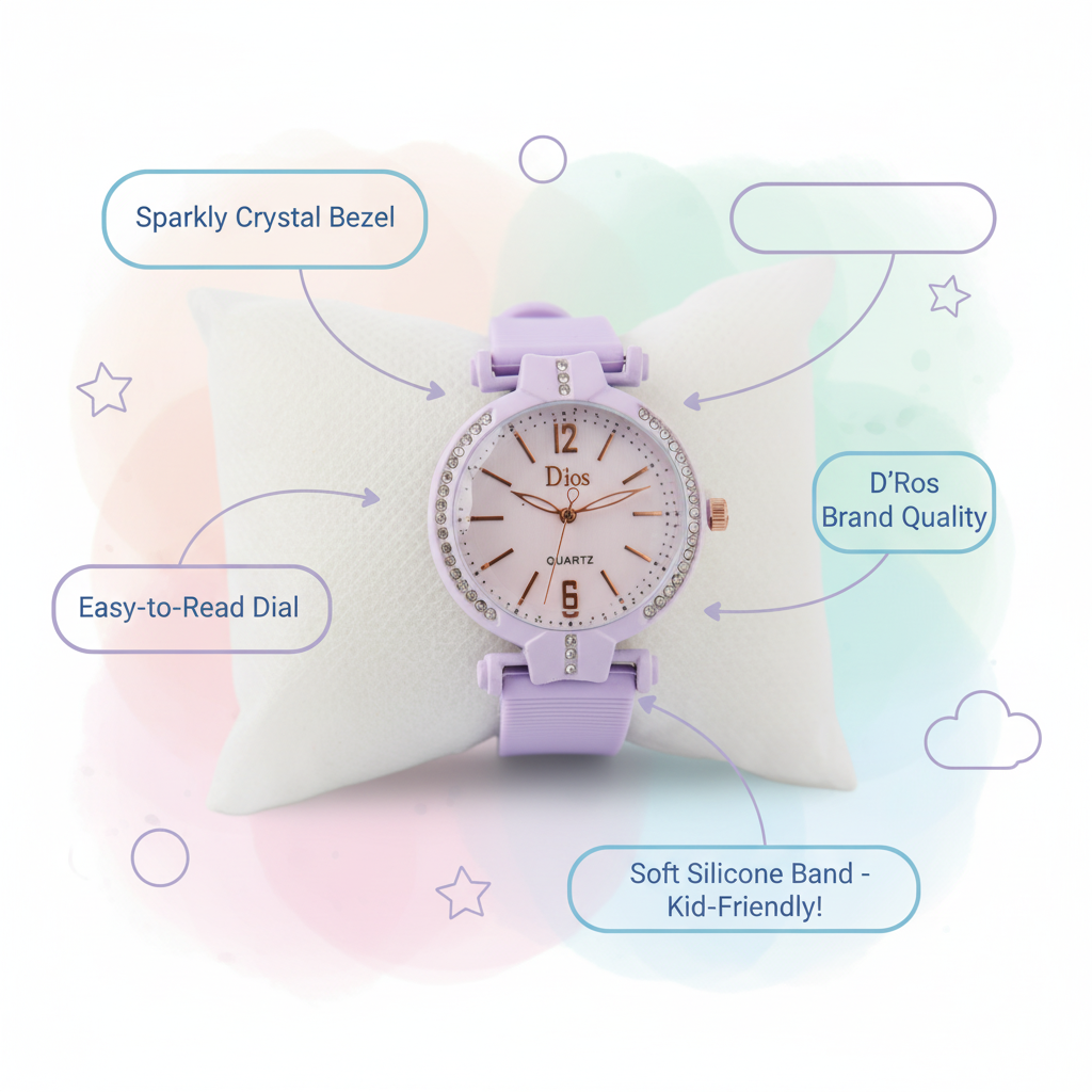Crystal Halo Dios Watch