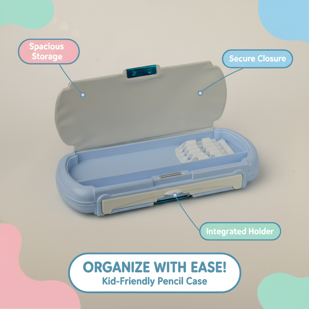 Happy Dino Adventure Lock Pencil Box Collection