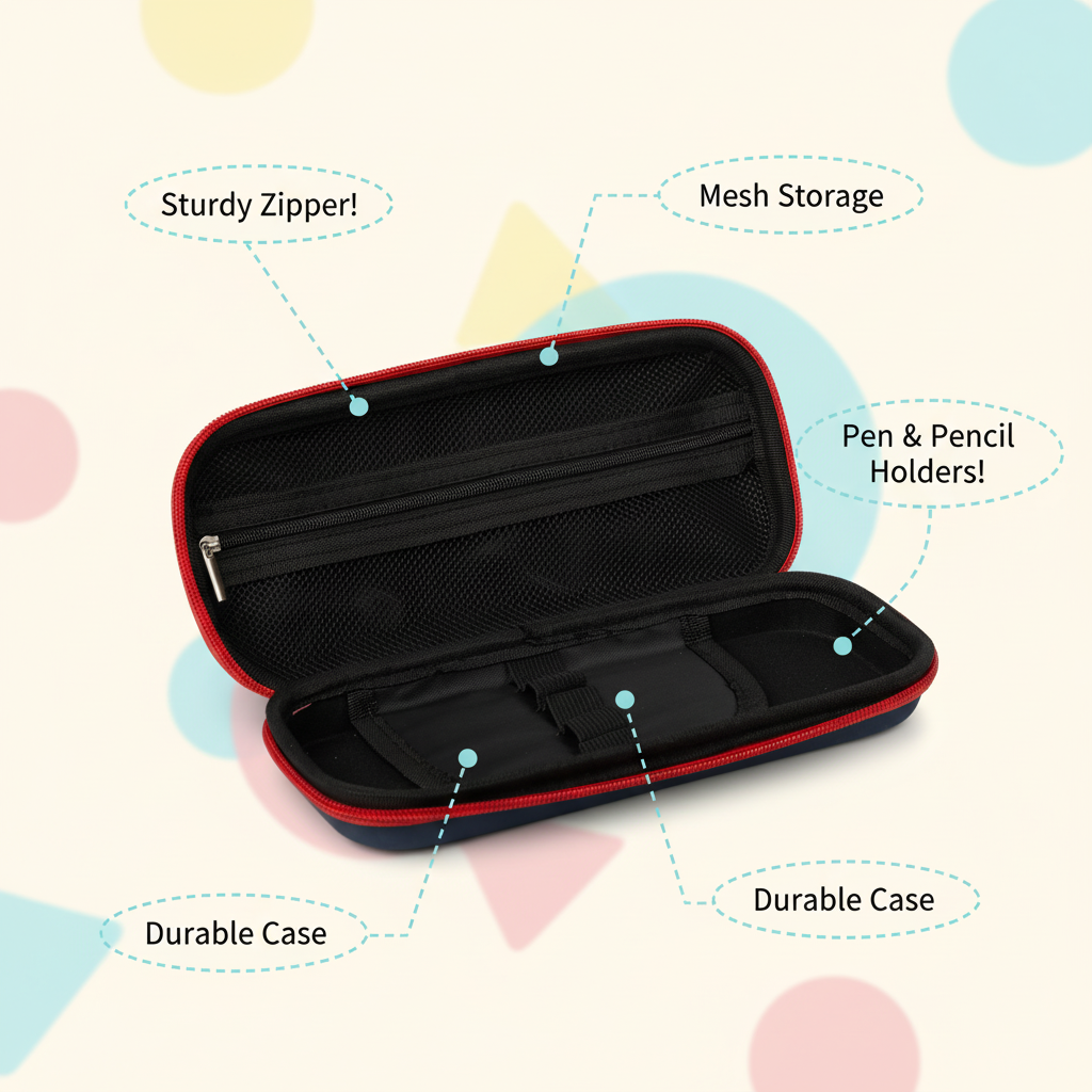 Galaxy Astronaut Zipper Pencil Pouch