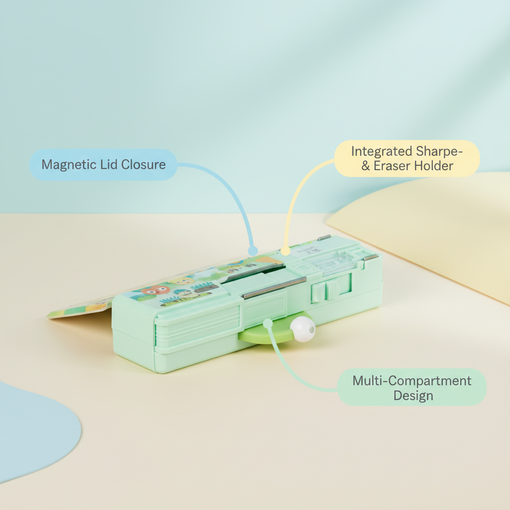 Happy Weekend Duck Utility Pencil Box