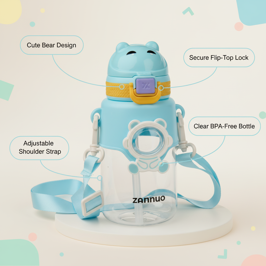 Aqua Bear Peek-A-Boo Bottle