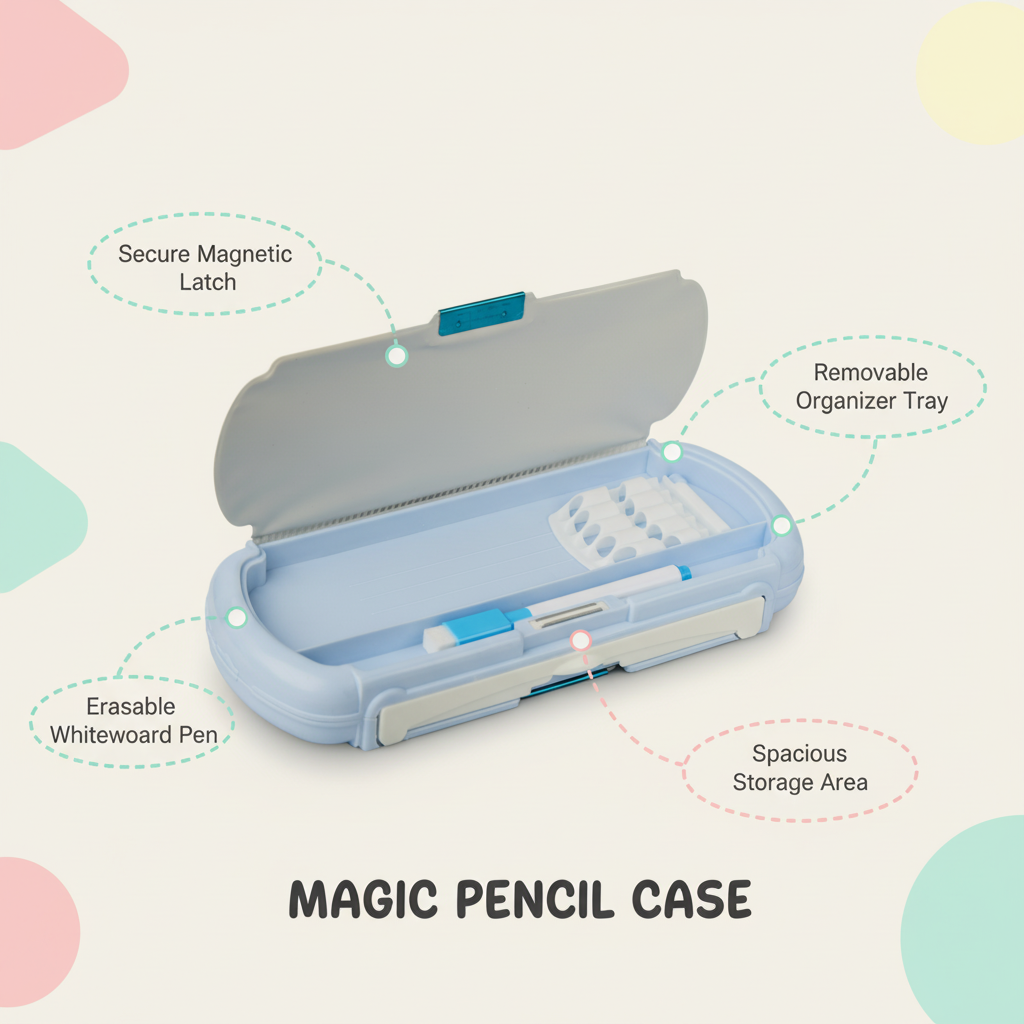 Happy Dino Adventure Lock Pencil Box Collection