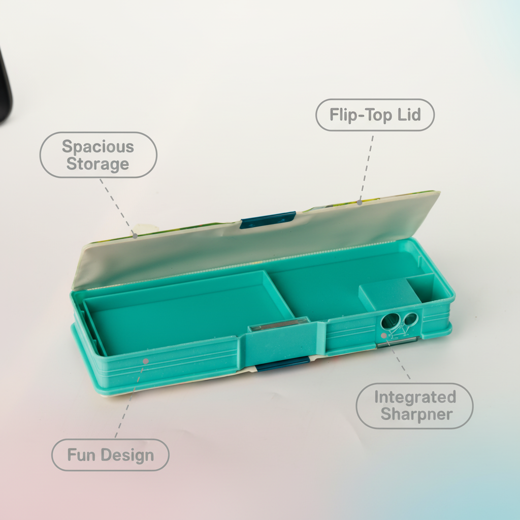 Little Dino Adventure Utility Pencil Box