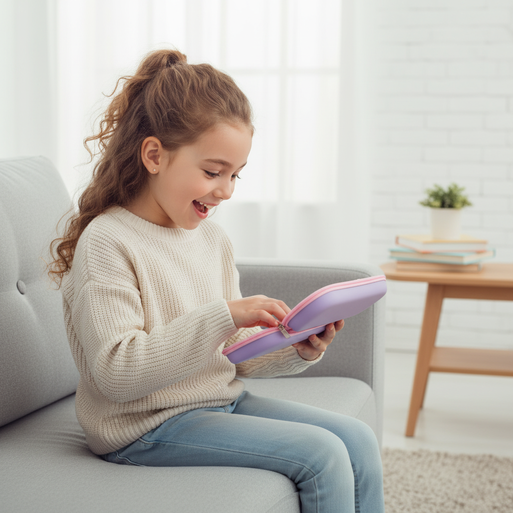 Galaxy Astronaut Zipper Pencil Pouch