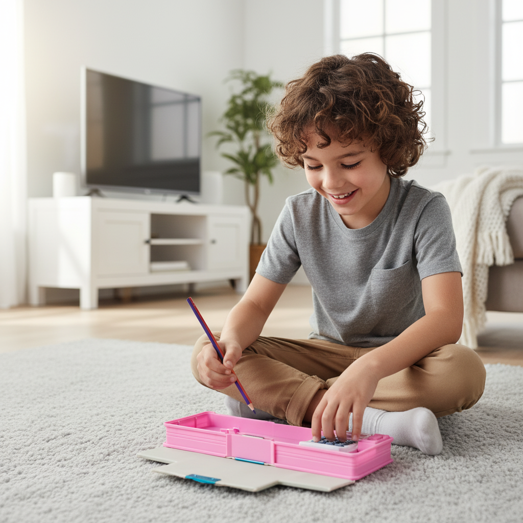 Little Dino Adventure Utility Pencil Box