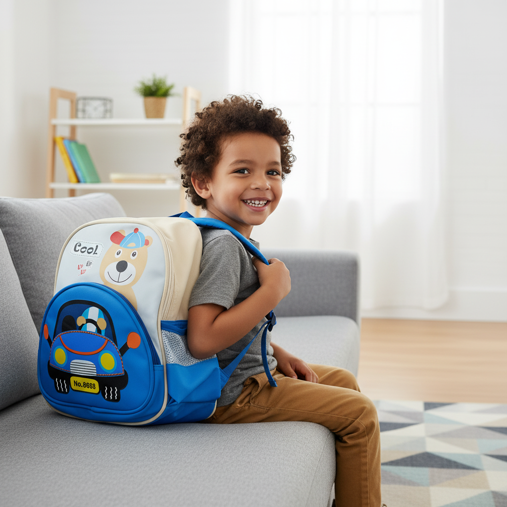 Bear Car Toddler Backpack