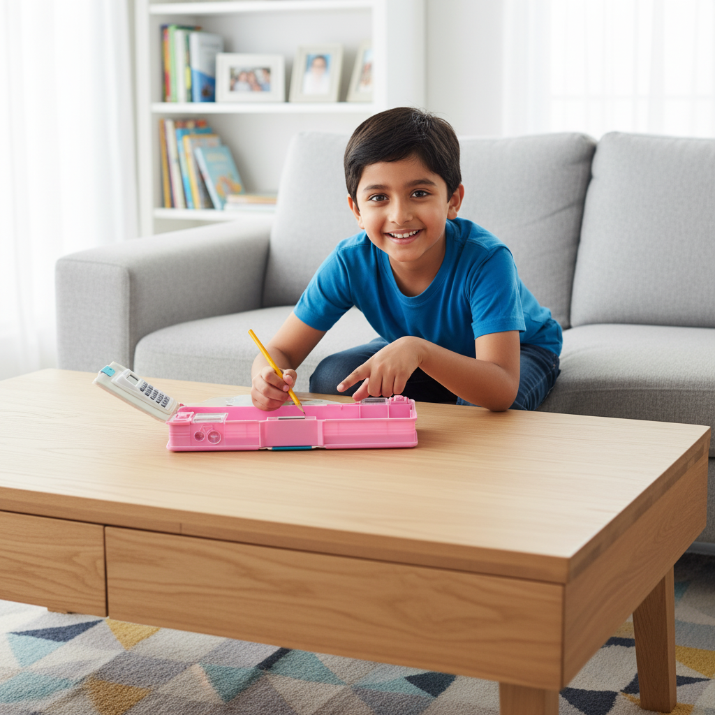 Little Dino Adventure Utility Pencil Box