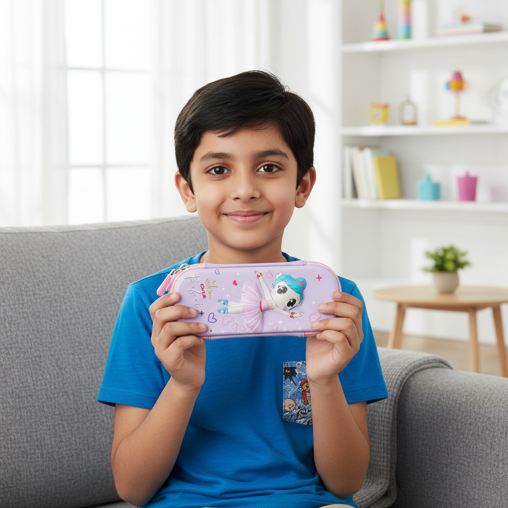 Galaxy Astronaut Zipper Pencil Pouch