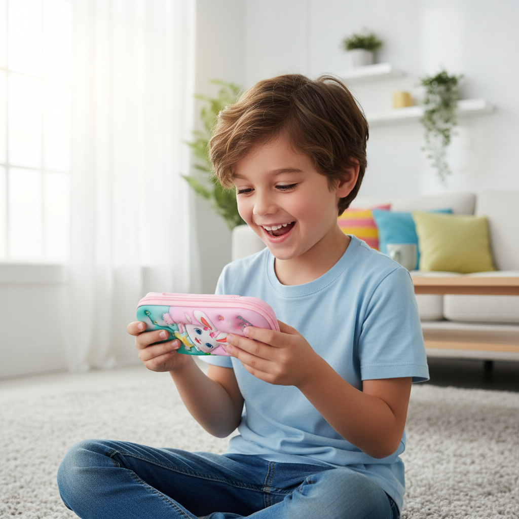 Galaxy Astronaut Zipper Pencil Pouch