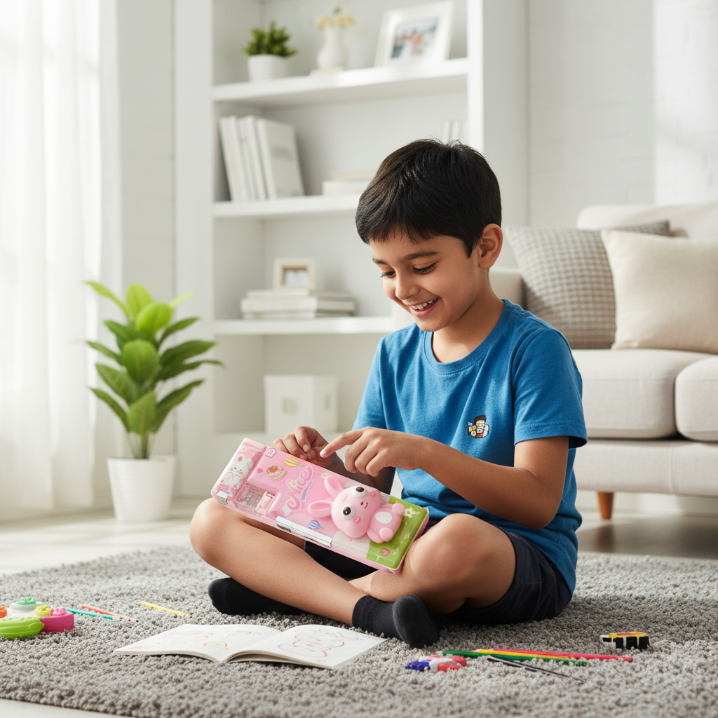 Happy Weekend Duck Utility Pencil Box