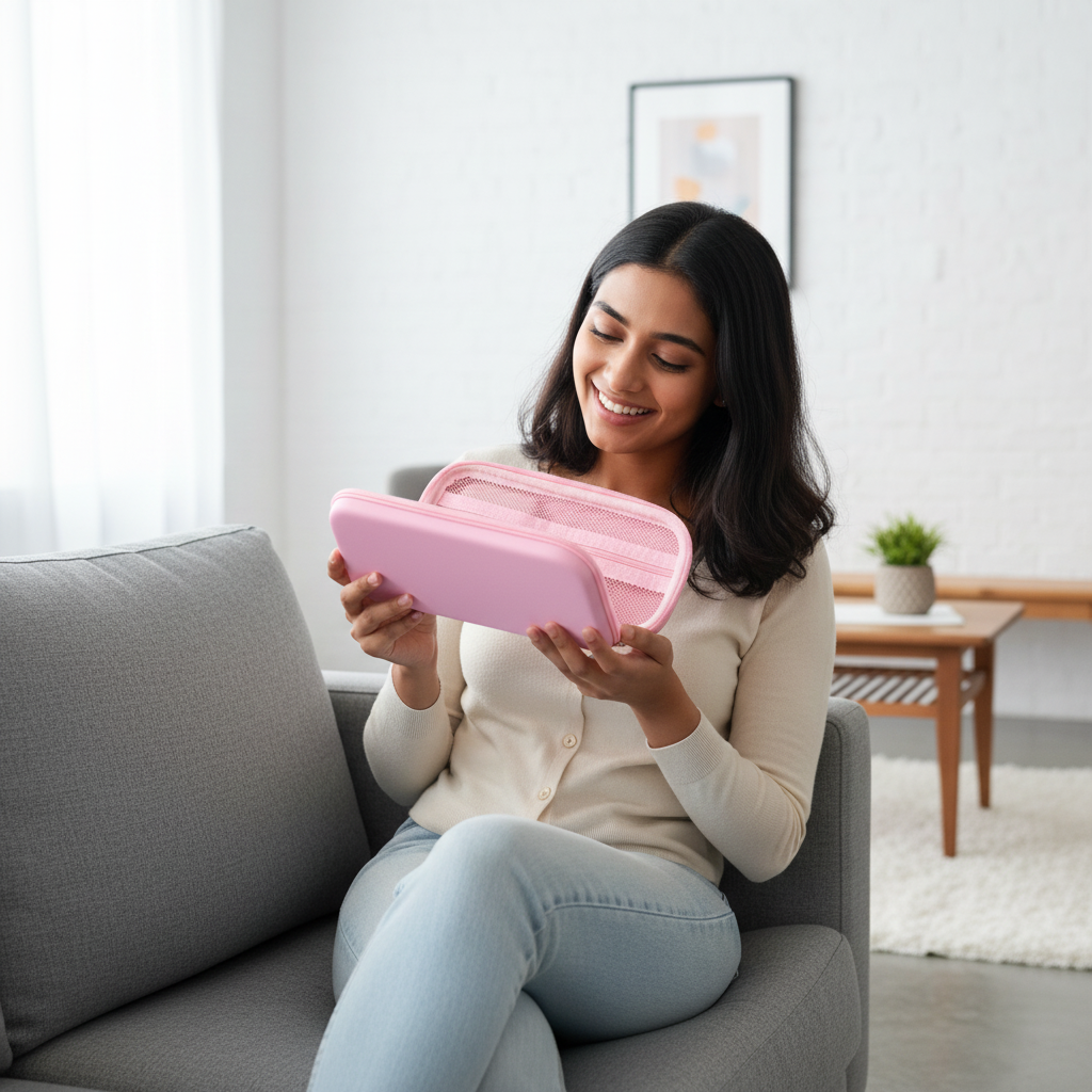 Ocean Princess Smart Pencil Case with Calculator