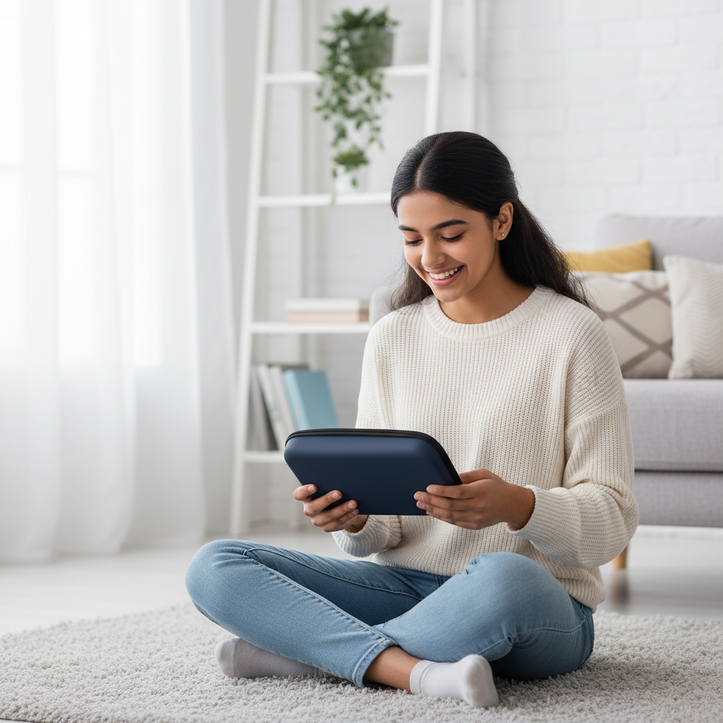 Galaxy Astronaut Zipper Pencil Pouch