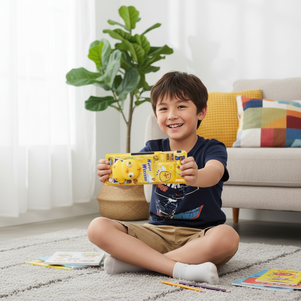 Happy Weekend Duck Utility Pencil Box