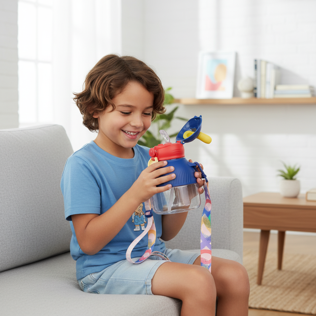 Playful Hoodie Bunny Bottle