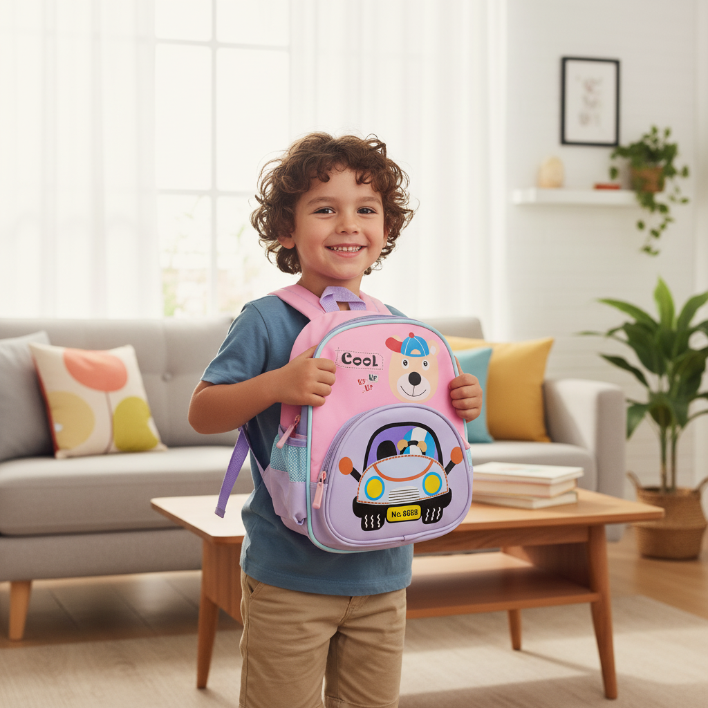 Bear Car Toddler Backpack