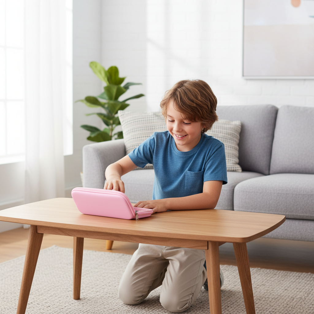 Galaxy Astronaut Zipper Pencil Pouch