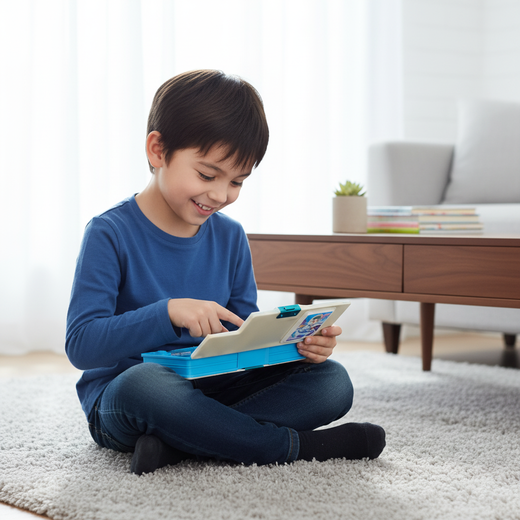 Space Kid Utility Pencil Box with Calculator