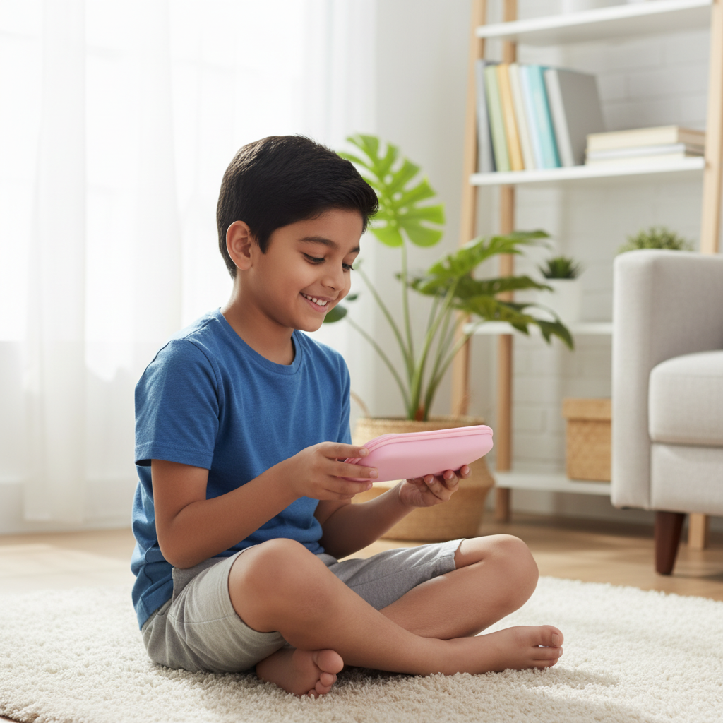 Ocean Princess Smart Pencil Case with Calculator