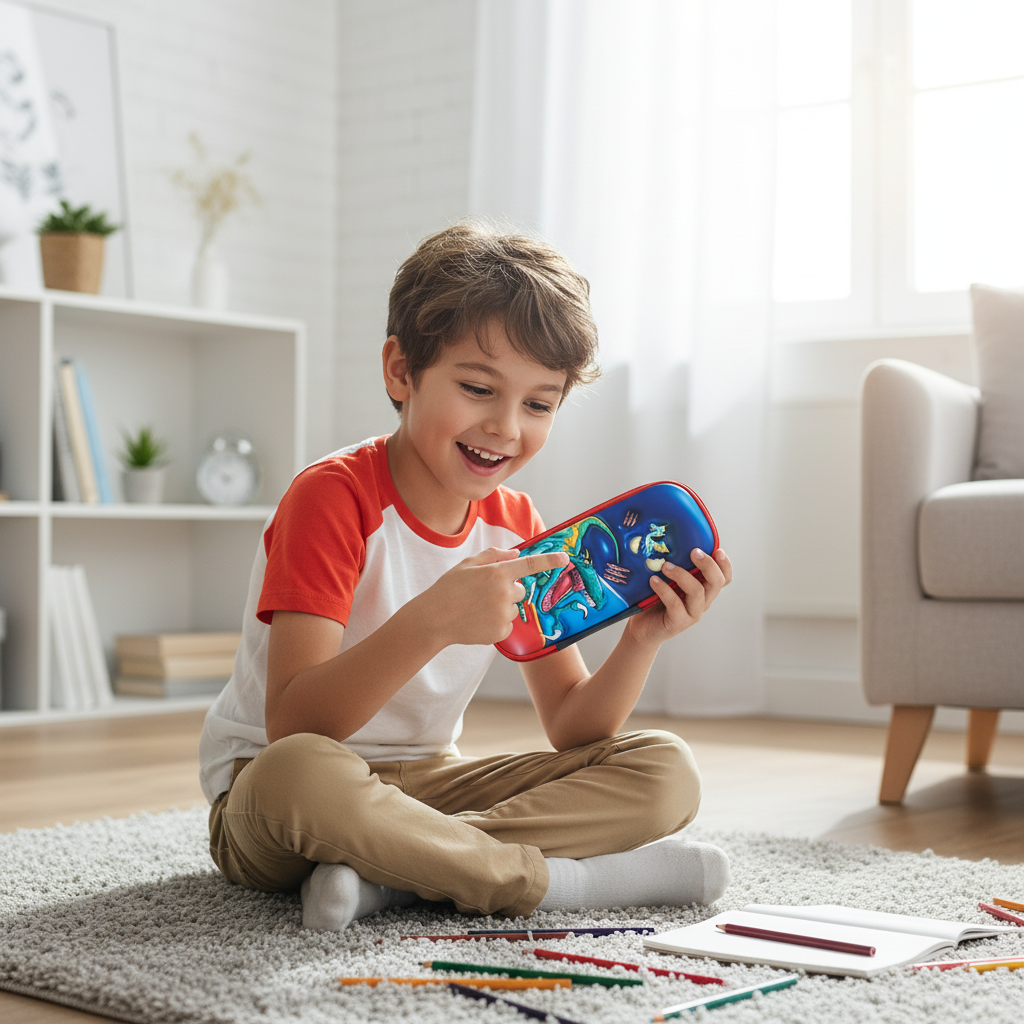 Galaxy Astronaut Zipper Pencil Pouch