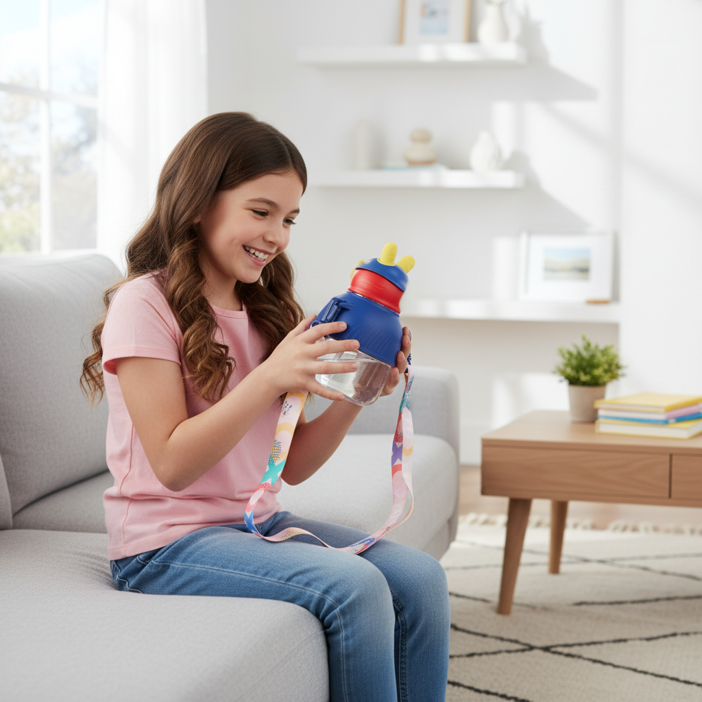 Playful Hoodie Bunny Bottle