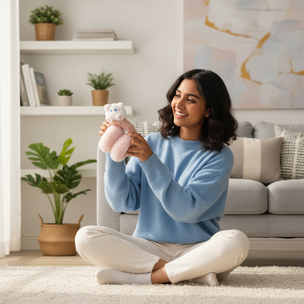 Bear-Themed Winter Earmuffs