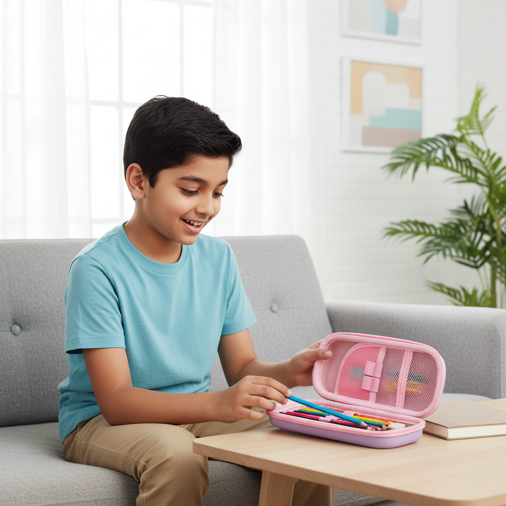 Galaxy Astronaut Zipper Pencil Pouch