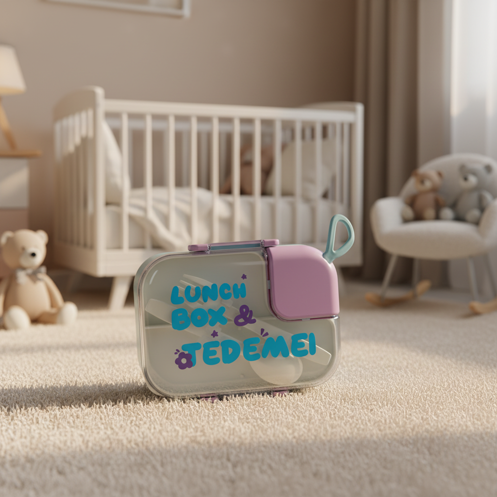 Blue–Purple Tedemei Lunch Box
