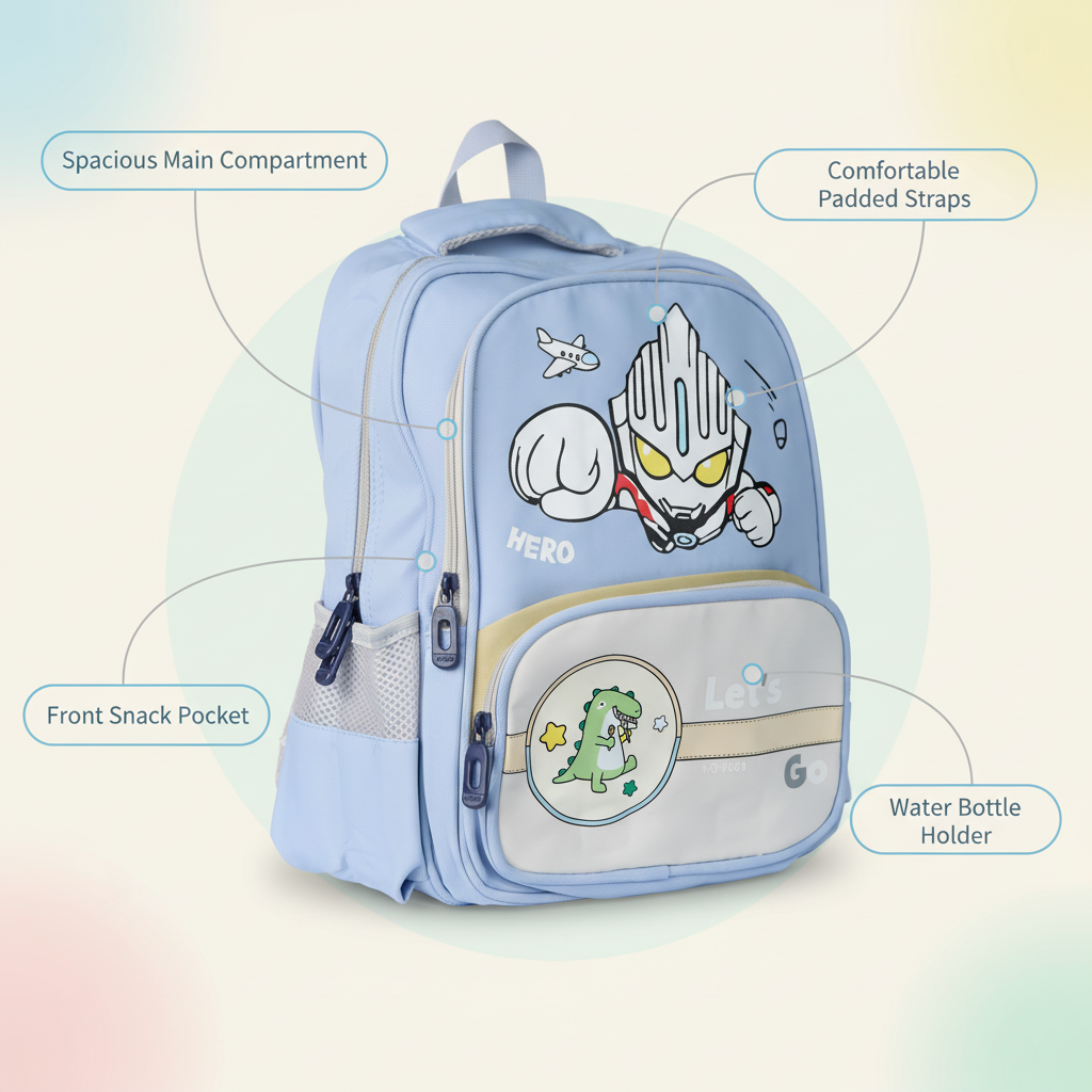 Superhero Fighter Backpack