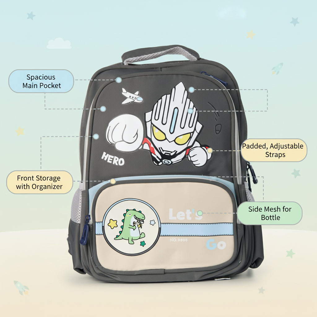 Superhero Fighter Backpack