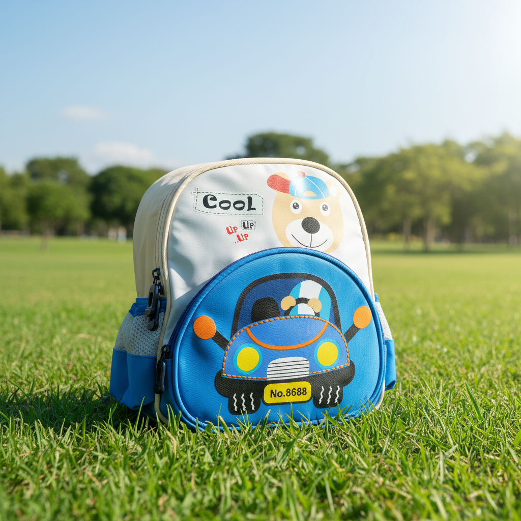 Bear Car Toddler Backpack