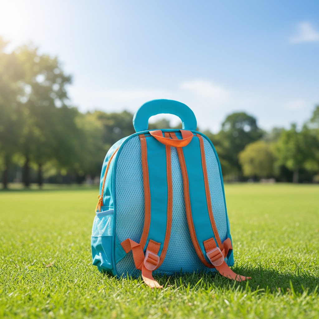 Forest Green Car Explorer Toddler Backpack