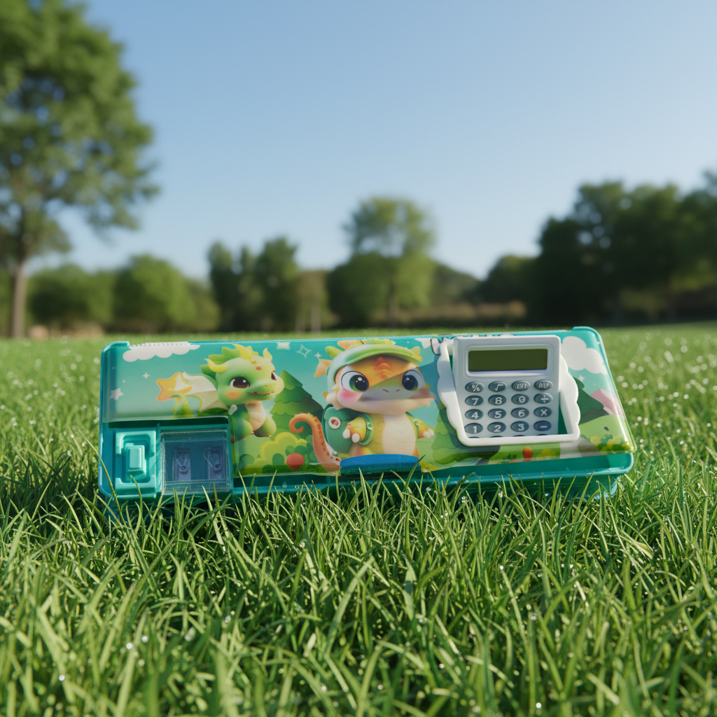 Little Dino Adventure Utility Pencil Box