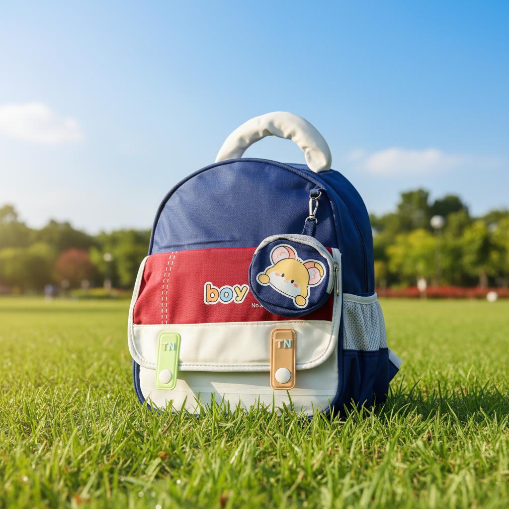 Lavender Puppy Toddler Backpack