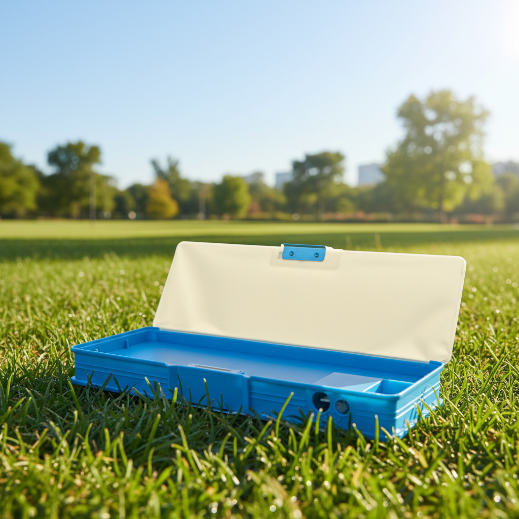 Space Kid Utility Pencil Box with Calculator