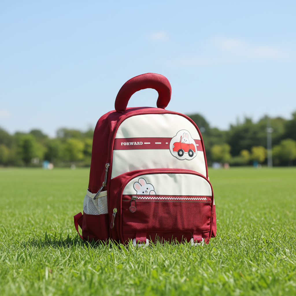 Forest Green Car Explorer Toddler Backpack