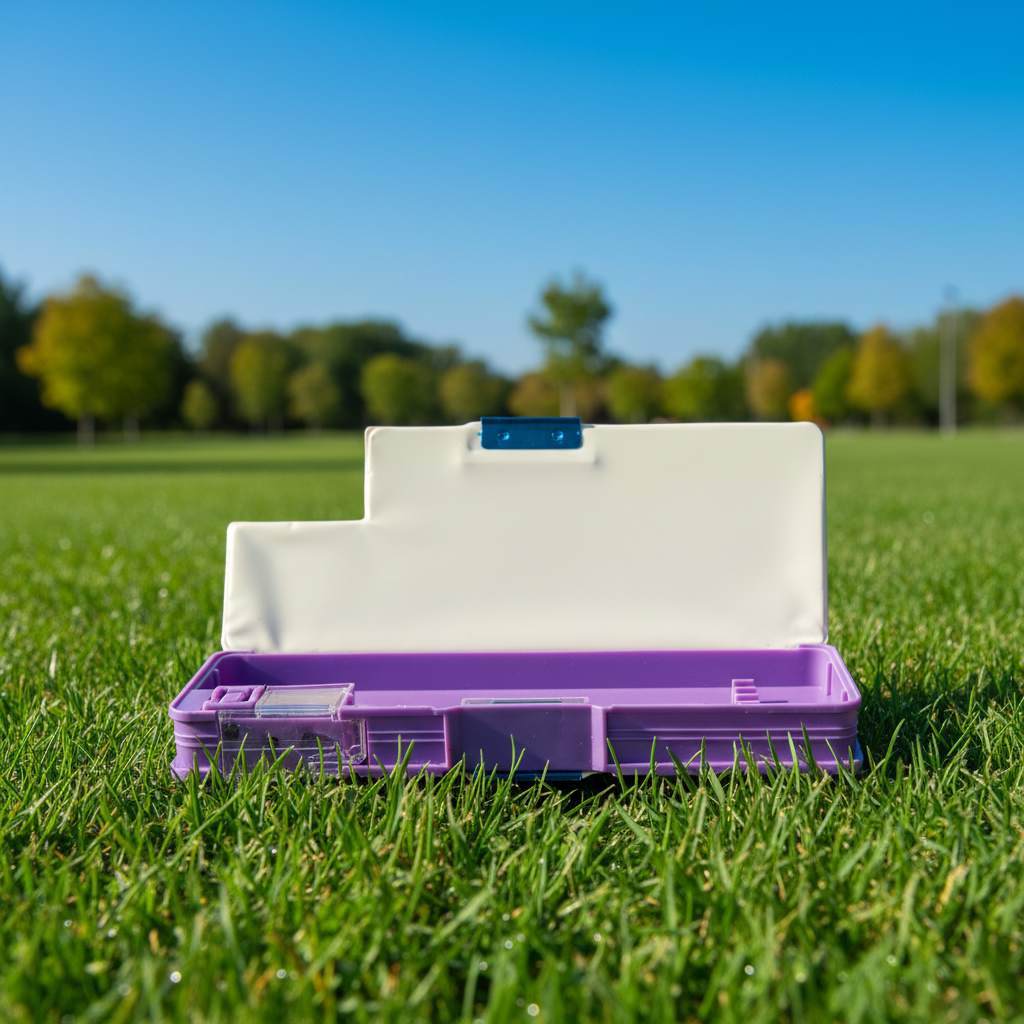 Happy Unicorn Utility Pencil Box with Sharpener